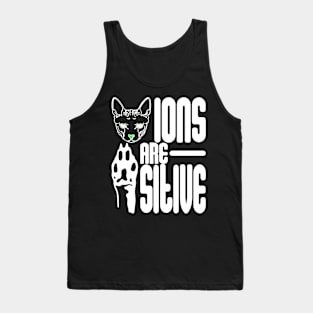 Cat-Ions Are Paw-Sitive Tank Top